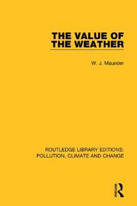 Bokomslag för "The Value of the Weather"
