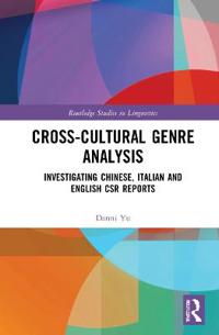 Bokomslag for "Cross-cultural Genre Analysis"