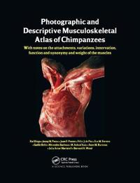 Bokomslag för "Photographic and Descriptive Musculoskeletal Atlas of Chimpanzees"