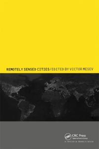Kirjan kansi "Remotely-Sensed Cities"