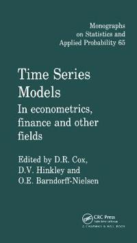 Kirjan kansi "Time Series Models"