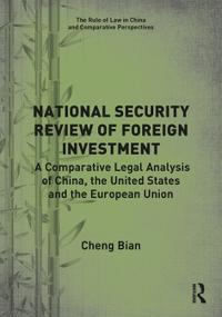 Bokomslag för "National Security Review of Foreign Investment"