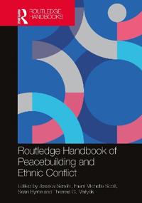 Bokomslag för "Routledge Handbook of Peacebuilding and Ethnic Conflict"