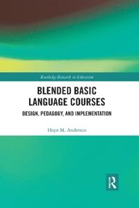 Kirjan kansi "Blended Basic Language Courses"