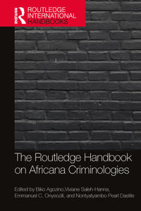 Kirjan kansi "The Routledge Handbook of Africana Criminologies"