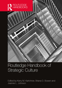 Kirjan kansi "Routledge Handbook of Strategic Culture"