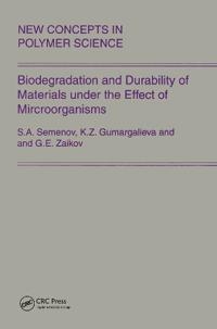Bokomslag for "Biodegradation and Durability of Materials under the Effect of Microorganisms"