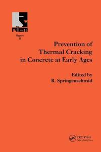 Kirjan kansi "Prevention of Thermal Cracking in Concrete at Early Ages"