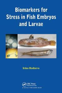 Kirjan kansi "Biomarkers for Stress in Fish Embryos and Larvae"