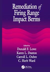 Bokomslag för "Remediation of Firing Range Impact Berms"