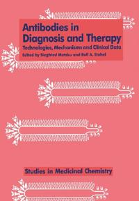 Kirjan kansi "Antibodies in Diagnosis and Therapy"