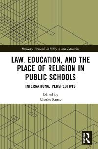 Bokomslag för "Law, Education, and the Place of Religion in Public Schools"