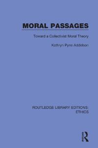 Kirjan kansi "Moral Passages"