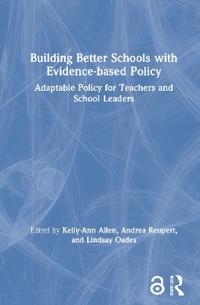 Kirjan kansi "Building Better Schools with Evidence-based Policy"