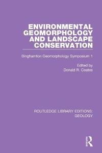 Kirjan kansi "Environmental Geomorphology and Landscape Conservation"