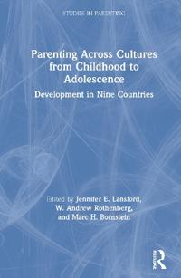 Kirjan kansi "Parenting Across Cultures from Childhood to Adolescence"