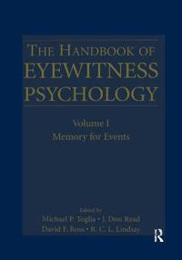 Bokomslag för "The Handbook of Eyewitness Psychology: Volume I"
