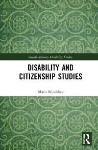 Bokomslag för "Disability and Citizenship Studies"