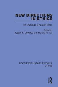 Bokomslag för "New Directions in Ethics"