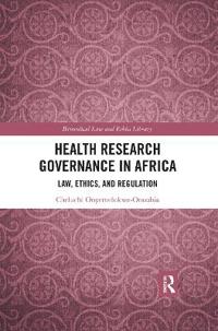 Health Research Governance in Africa