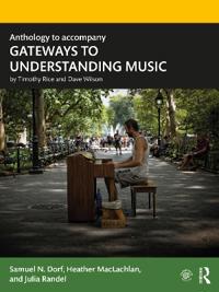 Bokomslag för "Anthology to Accompany GATEWAYS TO UNDERSTANDING MUSIC"