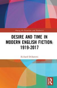 Kirjan kansi "Desire and Time in Modern English Fiction: 1919-2017"