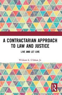 Bokomslag för "A Contractarian Approach to Law and Justice"