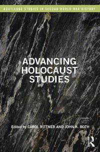 Bokomslag för "Advancing Holocaust Studies"
