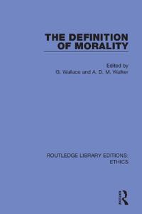 The Definition of Morality