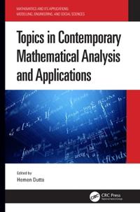 Kirjan kansi "Topics in Contemporary Mathematical Analysis and Applications"
