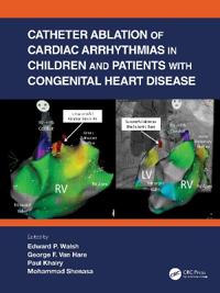 Kirjan kansi "Catheter Ablation of Cardiac Arrhythmias in Children and Patients with Congenital Heart Disease"