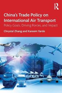 Kirjan kansi "China’s Trade Policy on International Air Transport"