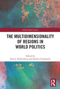 Kirjan kansi "The Multidimensionality of Regions in World Politics"
