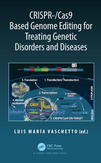 Bokomslag för "CRISPR-/Cas9 Based Genome Editing for Treating Genetic Disorders and Diseases"
