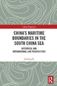 Bokomslag för "China's Maritime Boundaries in the South China Sea"