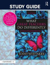 Bokomslag för "Study Guide: What Great Teachers Do Differently"