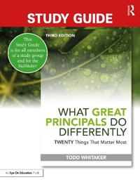 Bokomslag för "Study Guide: What Great Principals Do Differently"