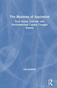 Kirjan kansi "The Business of Aspiration"