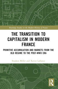 Kirjan kansi "The Transition to Capitalism in Modern France"