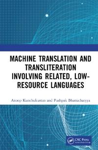 Bokomslag for "Machine Translation and Transliteration involving Related, Low-resource Languages"