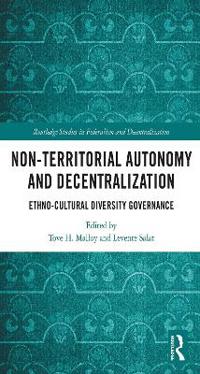 Bokomslag för "Non-Territorial Autonomy and Decentralization"