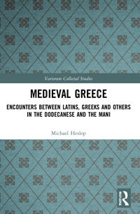 Kirjan kansi "Medieval Greece"