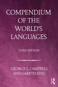 Bokomslag for "Compendium of the World's Languages"