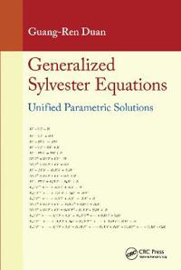 Bokomslag för "Generalized Sylvester Equations"