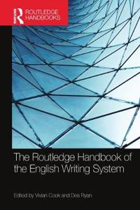 Kirjan kansi "The Routledge Handbook of the English Writing System"