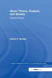 Kirjan kansi "Music Theory, Analysis, and Society"