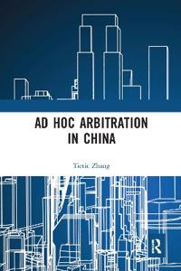 Bokomslag för "Ad Hoc Arbitration in China"