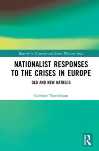 Kirjan kansi "Nationalist Responses to the Crises in Europe"