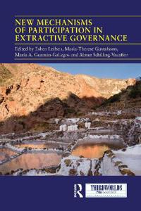 Kirjan kansi "New Mechanisms of Participation in Extractive Governance"