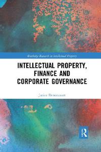Kirjan kansi "Intellectual Property, Finance and Corporate Governance"
